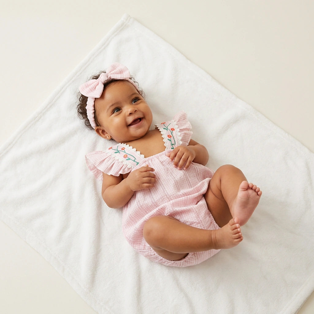 The Rosebud Romper